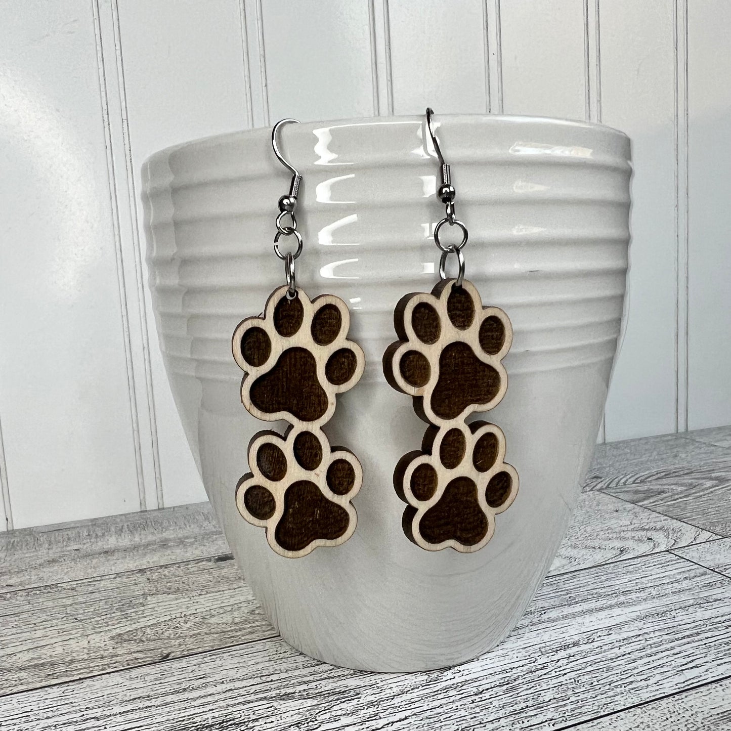 Dog Dangle Earrings