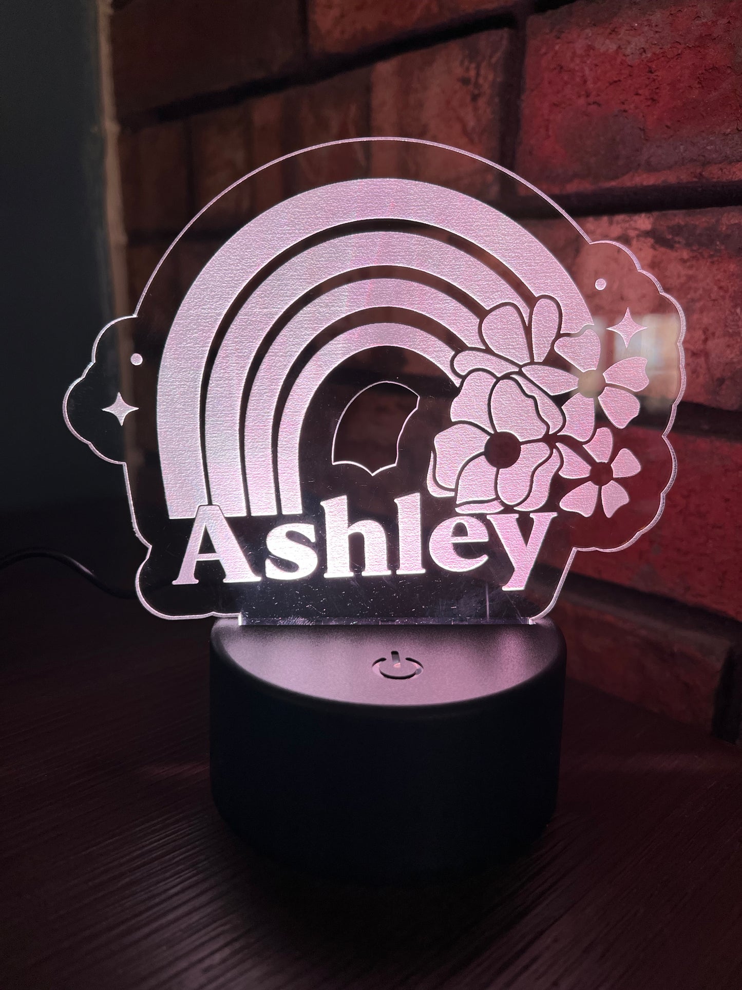 Personalized Color Changing Lamp/Nightlight