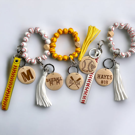 Baseball and Softball Wristlets