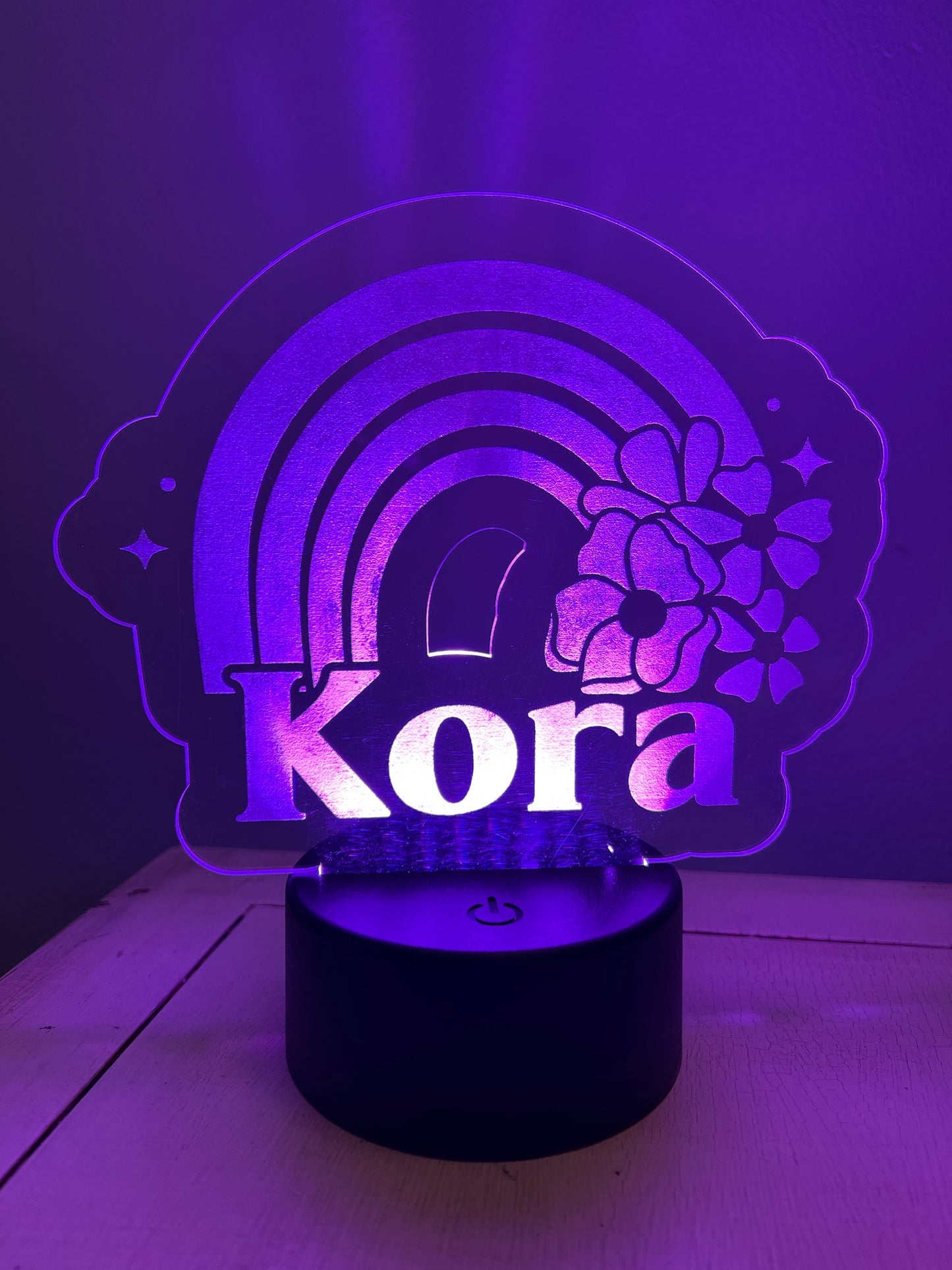 Personalized Color Changing Lamp/Nightlight