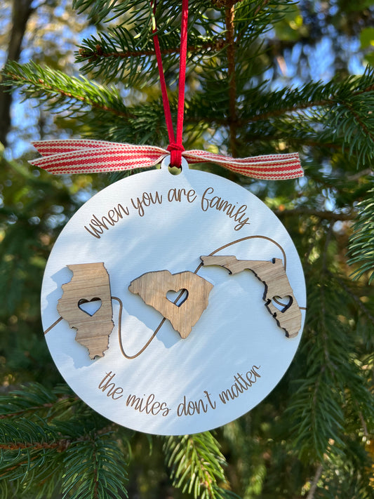 Miles Don’t Matter Ornament