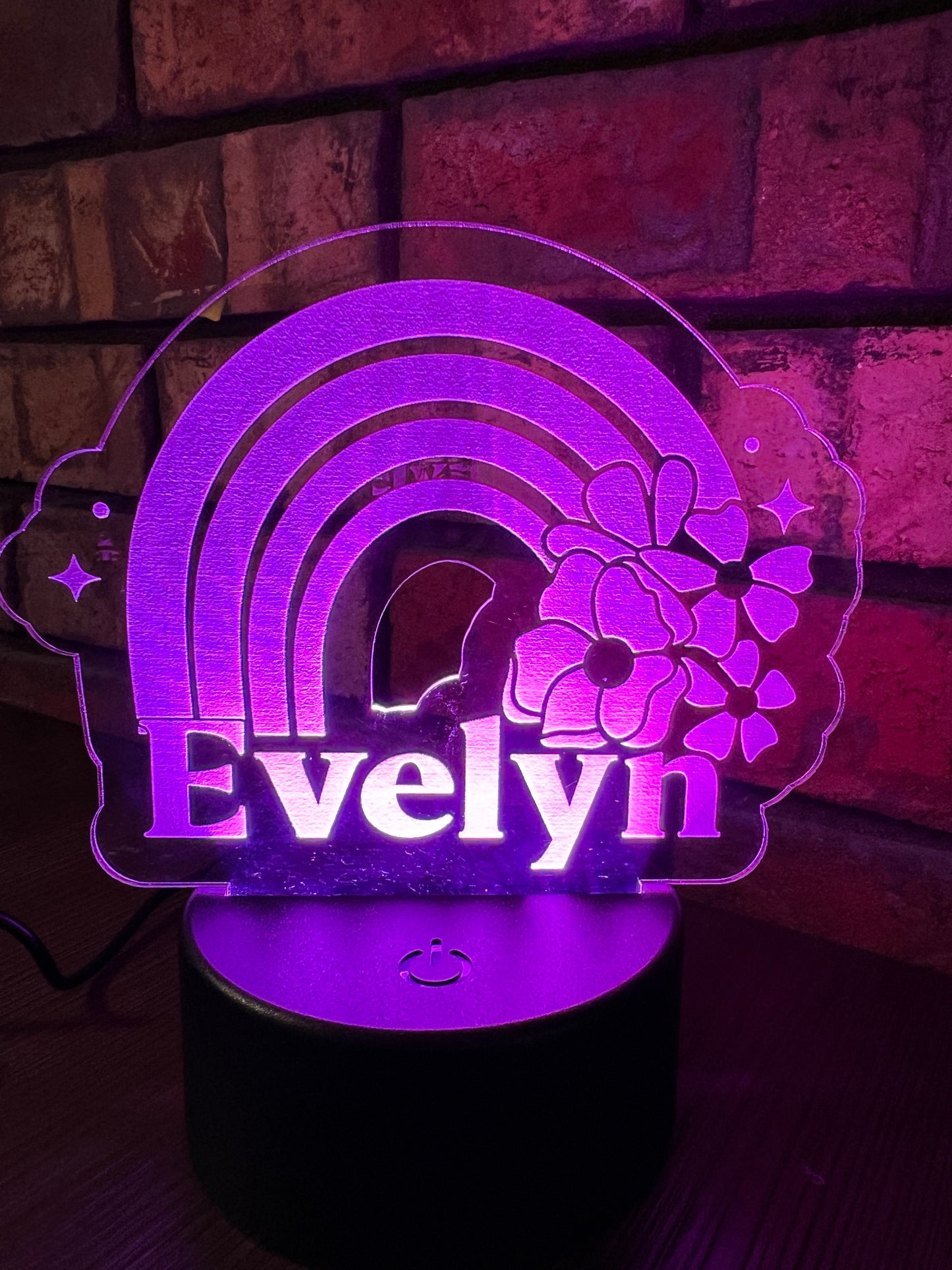 Personalized Color Changing Lamp/Nightlight