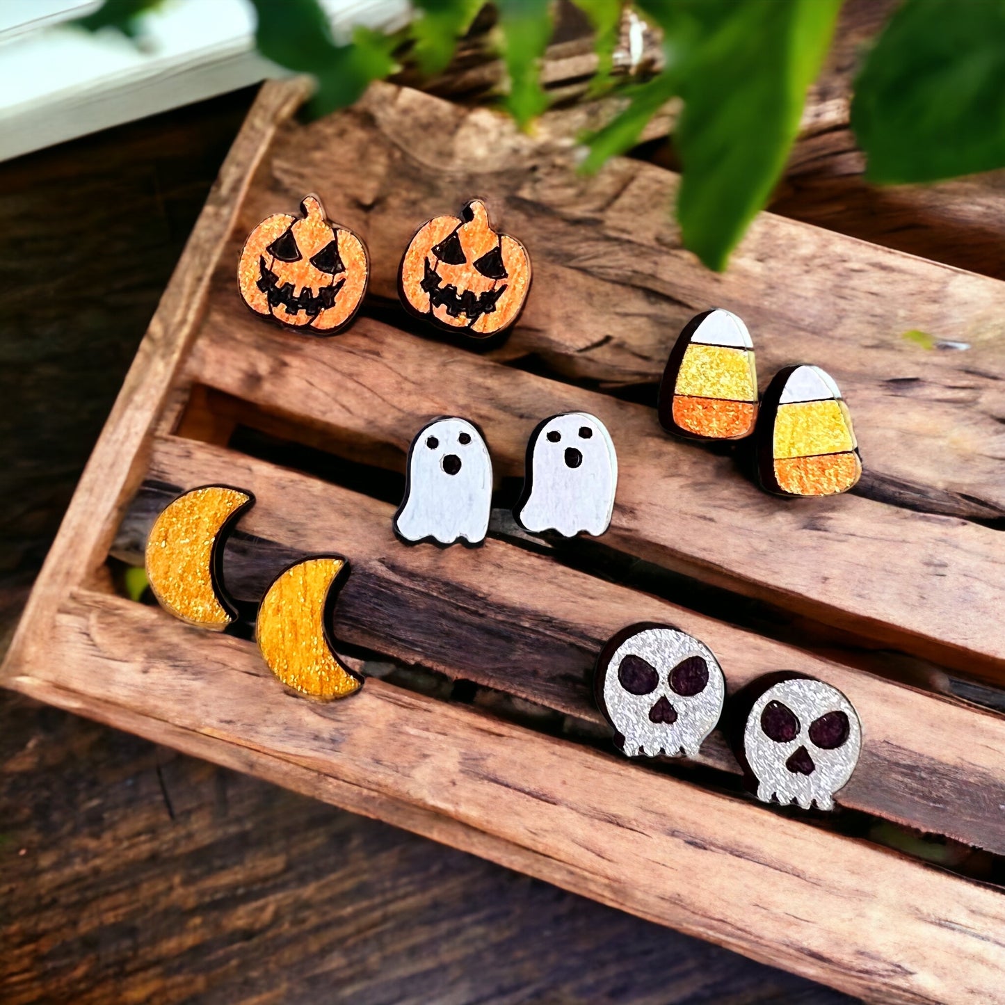 Spooktacular Halloween Stud Earrings Collection