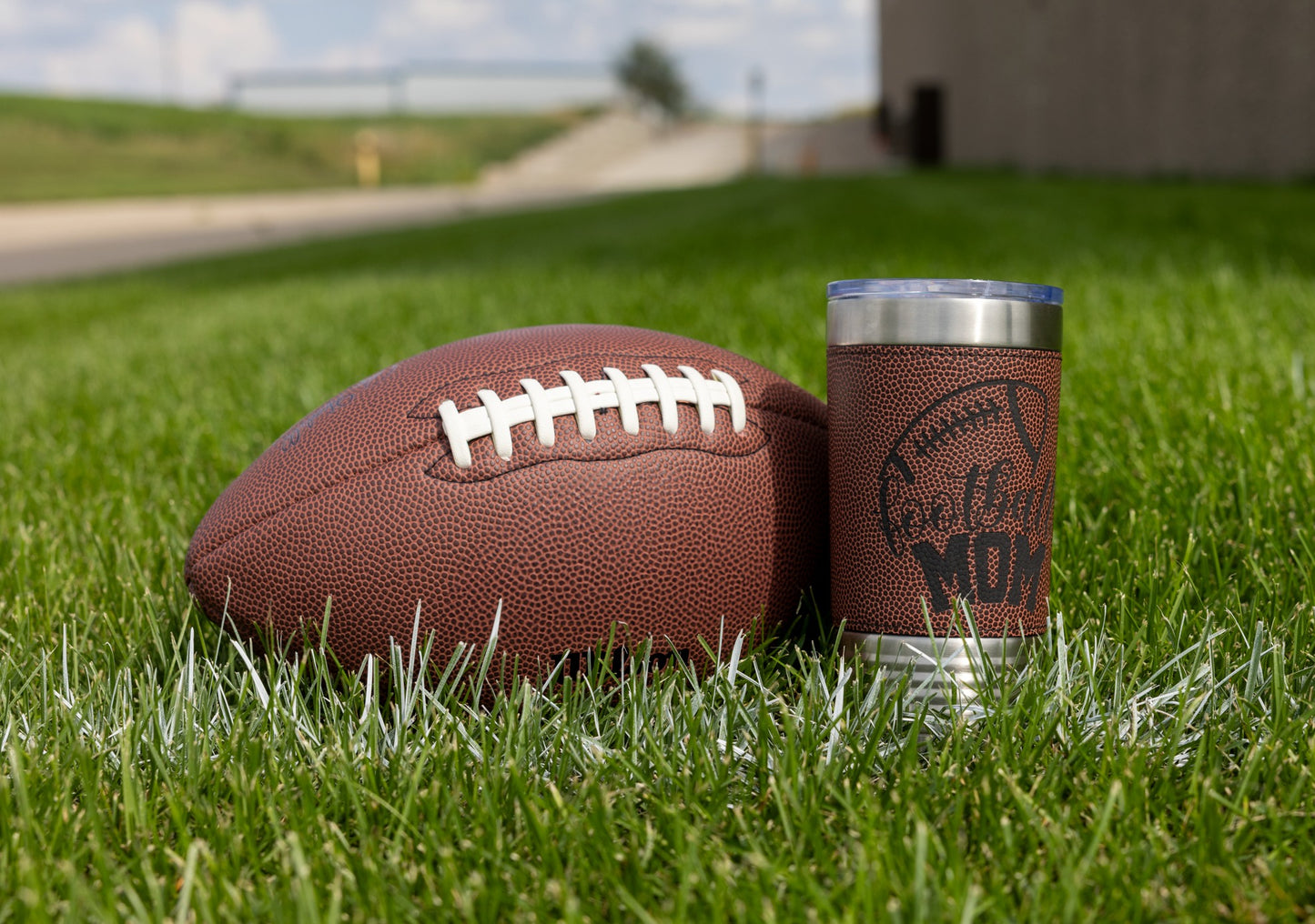 Football Tumbler, 20 ounces