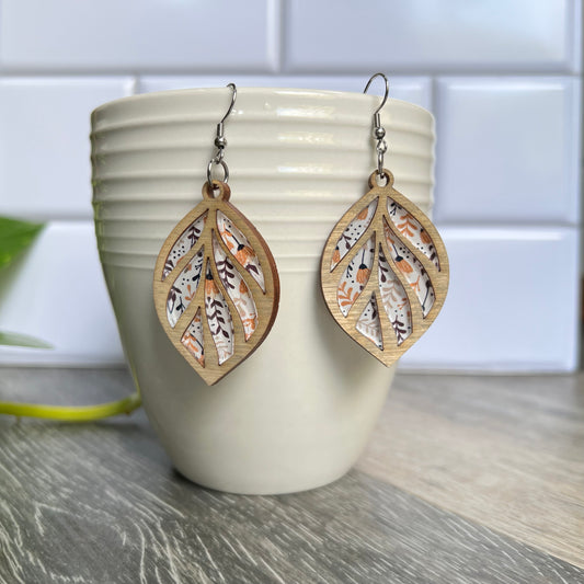 Leaf Dangle Earrings