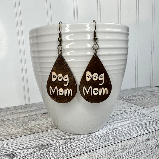 Dog Dangle Earrings